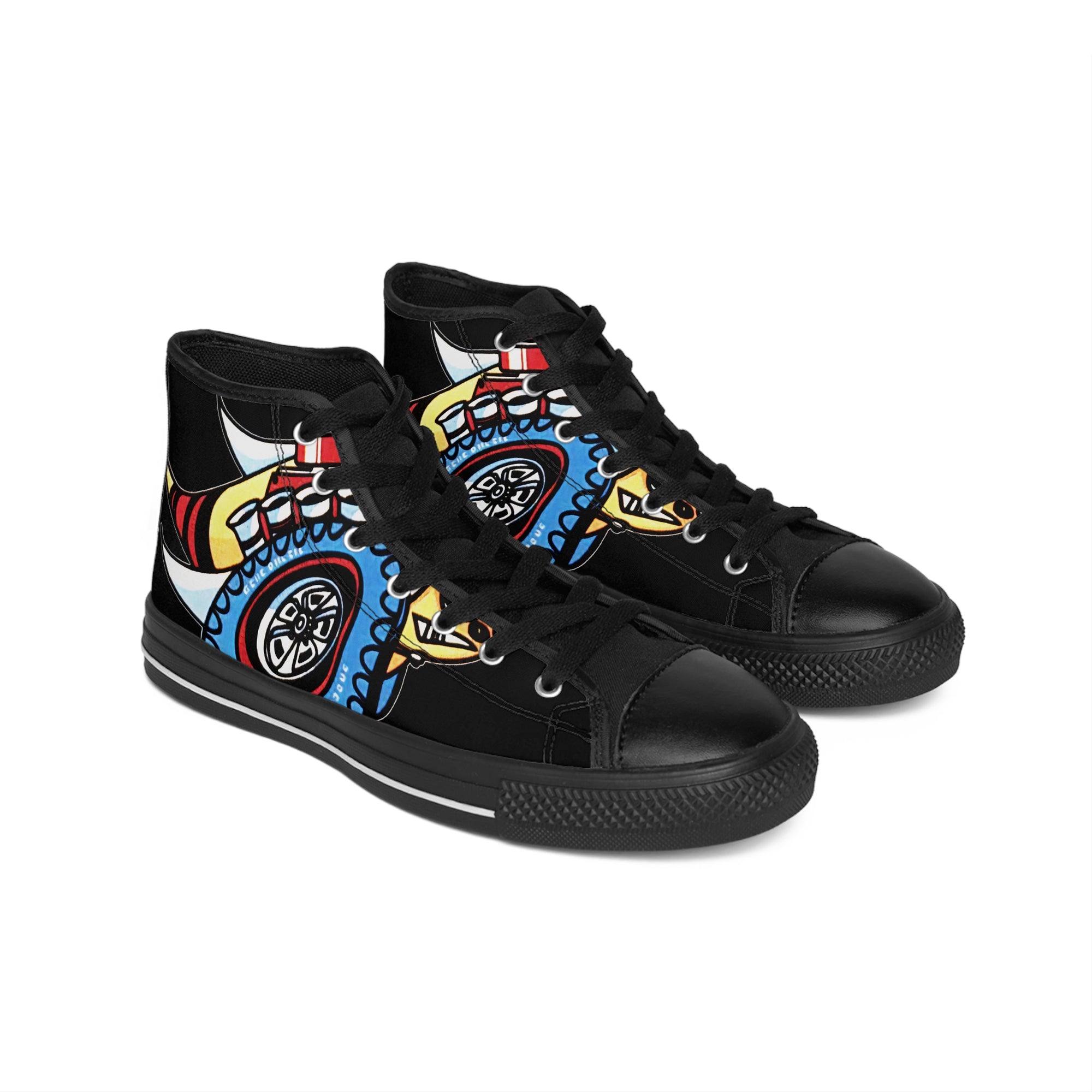 BLACK edition Super B Men's High-top Sneakers