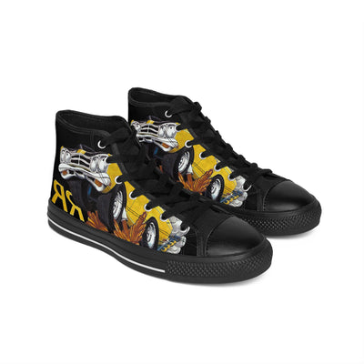 BLACK edition Runner Yellow Men's High-top Sneakers