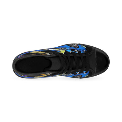 BLACK edition Road runr DK Blue Men's High-top Sneakers