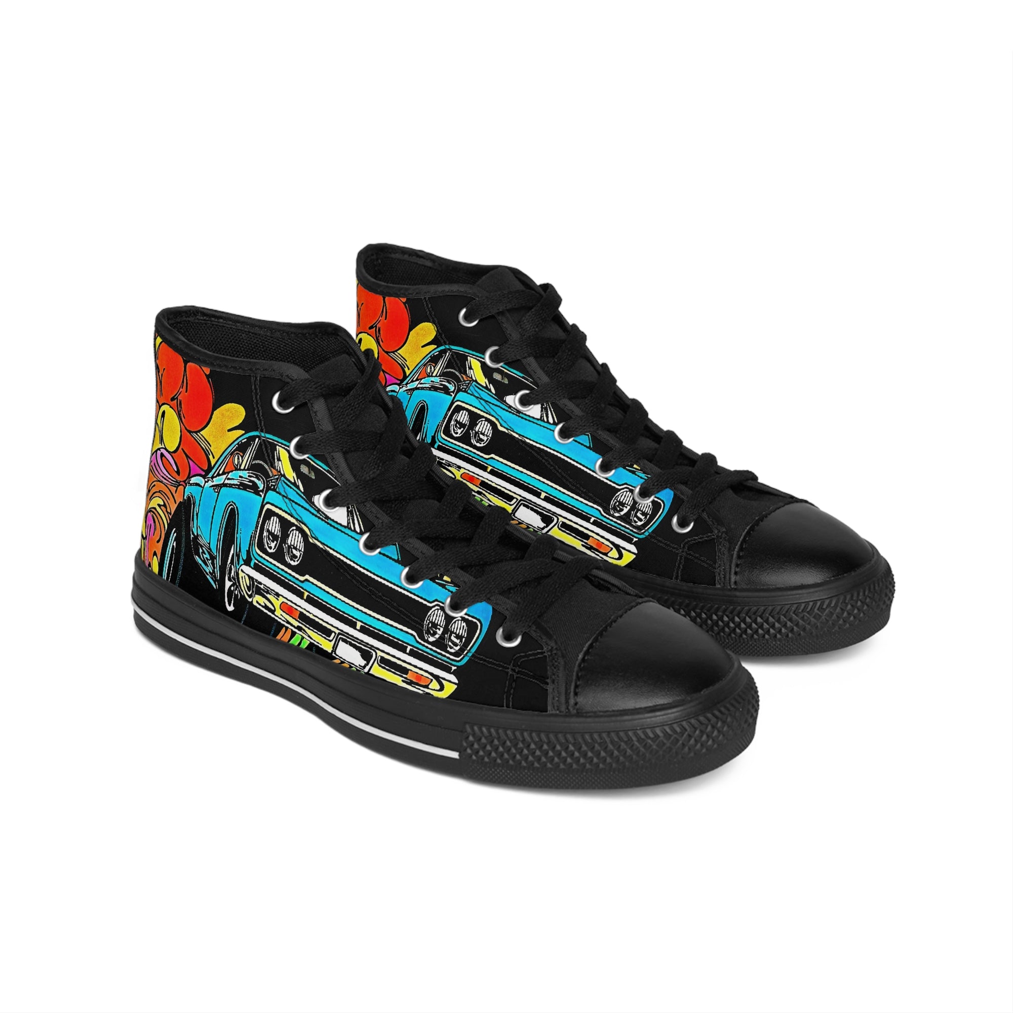 BLACK edition Road runr Light blue Men's High-top Sneakers