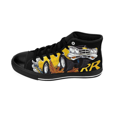 BLACK edition Runner Yellow Men's High-top Sneakers