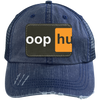 Boop Hub  Distressed Unstructured Trucker Cap - Patch