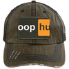 Boop Hub  Distressed Unstructured Trucker Cap - Patch