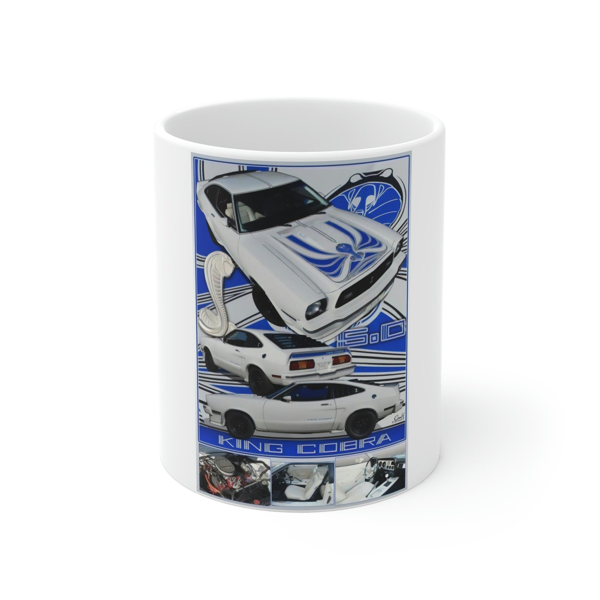 Ford Mustang King Kobra Mug 11oz