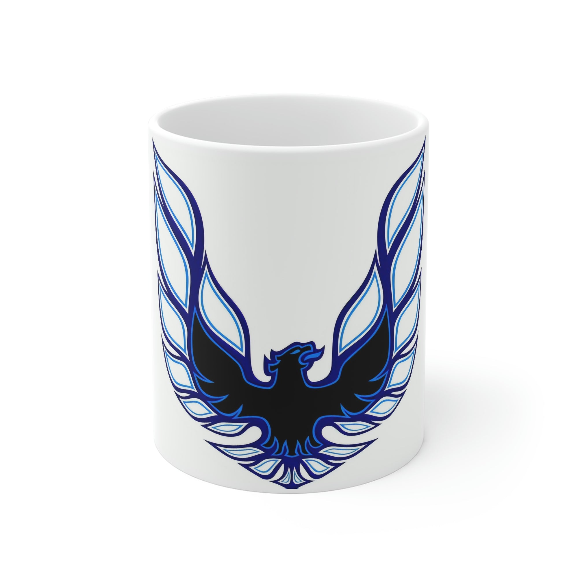 Transam style Blue firebird Mug 11oz