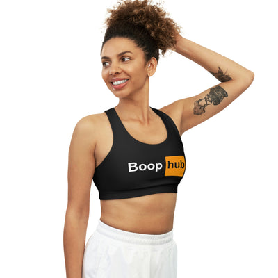 Boop Hub Seamless Sports Bra (AOP)