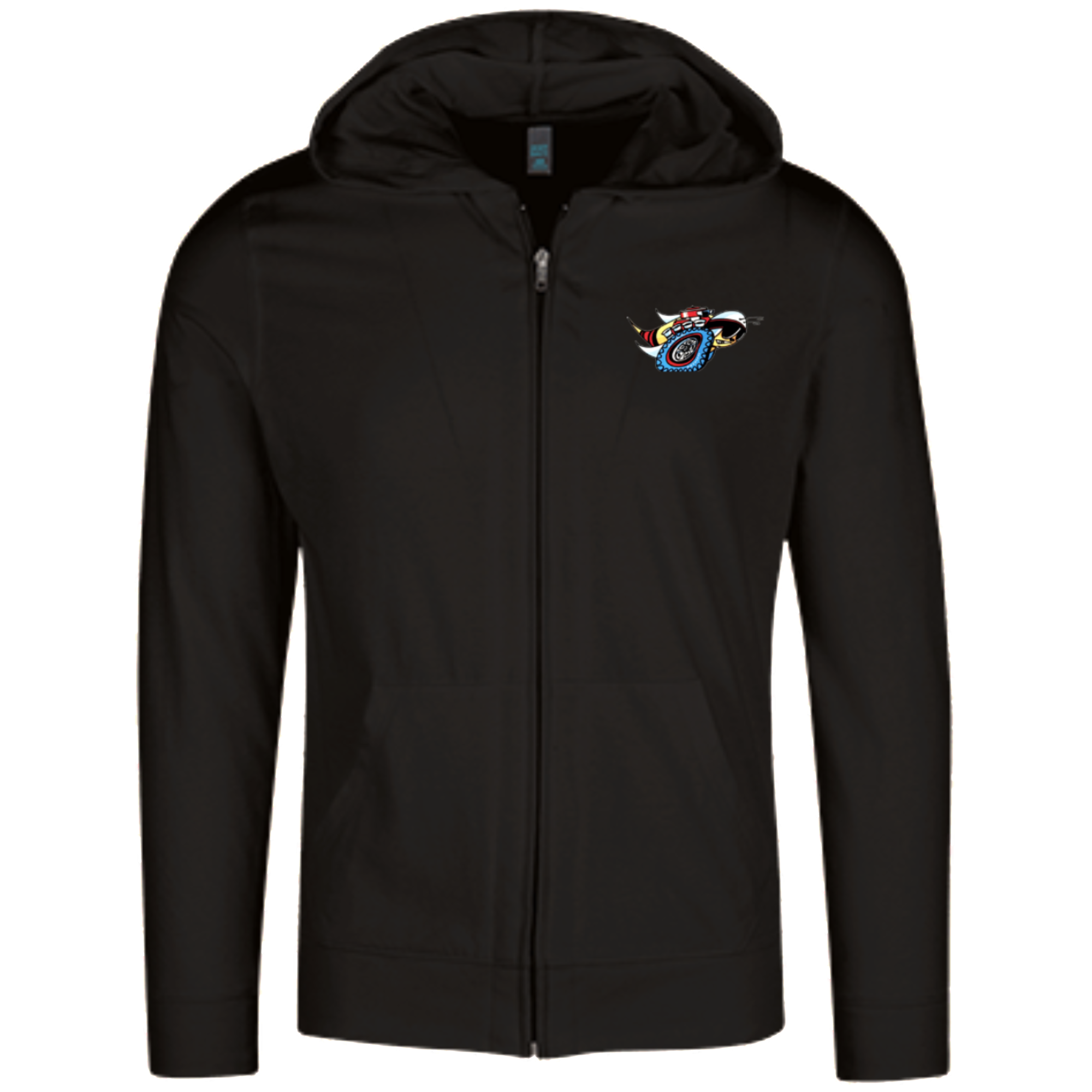 Super bee hoodie District Lightweight Full Zip Hoodie