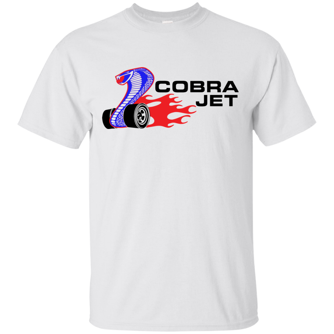 Cobra Jet WHT G200 Gildan Ultra Cotton T-Shirt