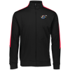 Super Bee BLK Augusta Performance Colorblock Full Zip