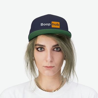 BoopTube Unisex Flat Bill Hat